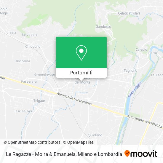 Mappa Le Ragazze - Moira & Emanuela