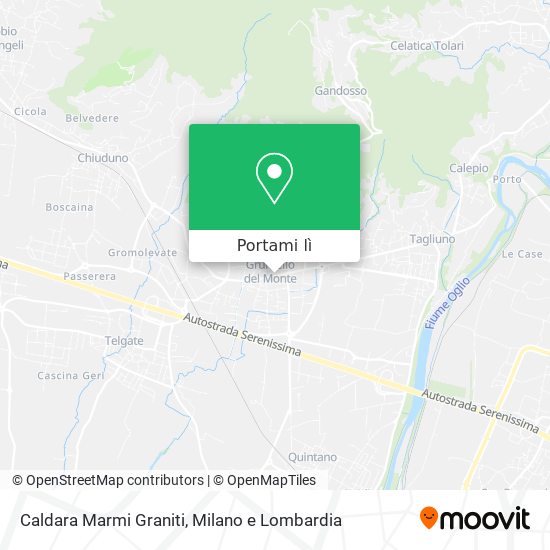 Mappa Caldara Marmi Graniti