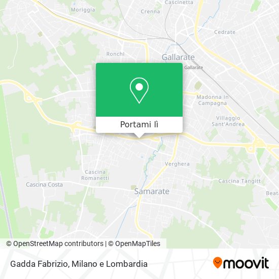 Mappa Gadda Fabrizio