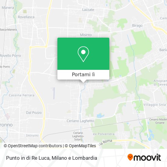 Mappa Punto in di Re Luca