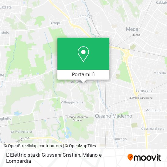 Mappa L' Elettricista di Giussani Cristian