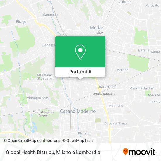 Mappa Global Health Distribu