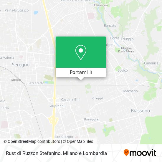 Mappa Rust di Ruzzon Stefanino
