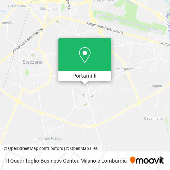 Mappa Il Quadrifoglio Business Center
