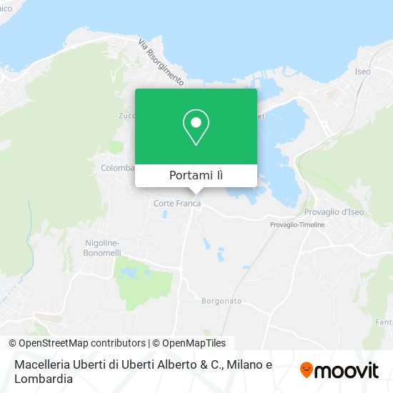 Mappa Macelleria Uberti di Uberti Alberto & C.