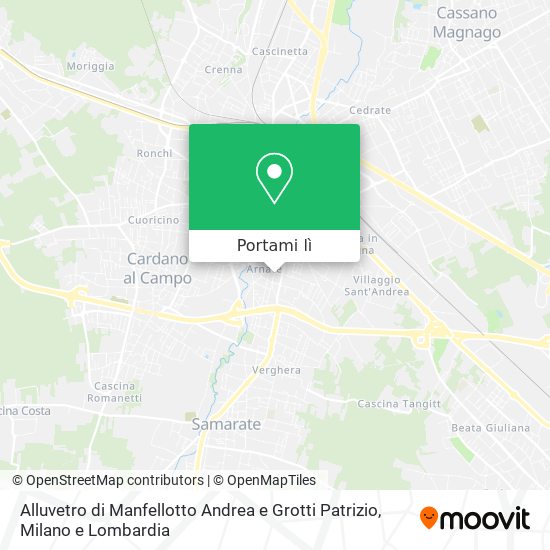Mappa Alluvetro di Manfellotto Andrea e Grotti Patrizio