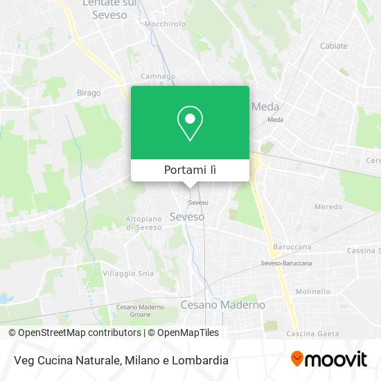 Mappa Veg Cucina Naturale