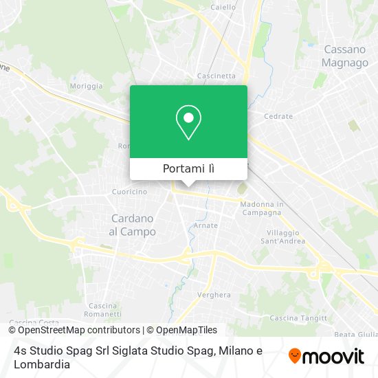 Mappa 4s Studio Spag Srl Siglata Studio Spag