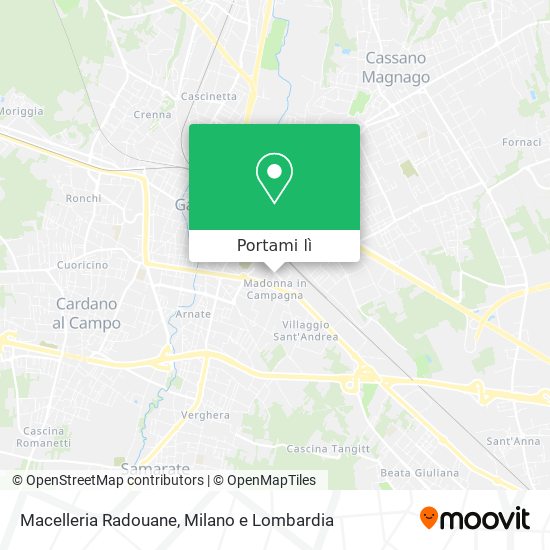 Mappa Macelleria Radouane