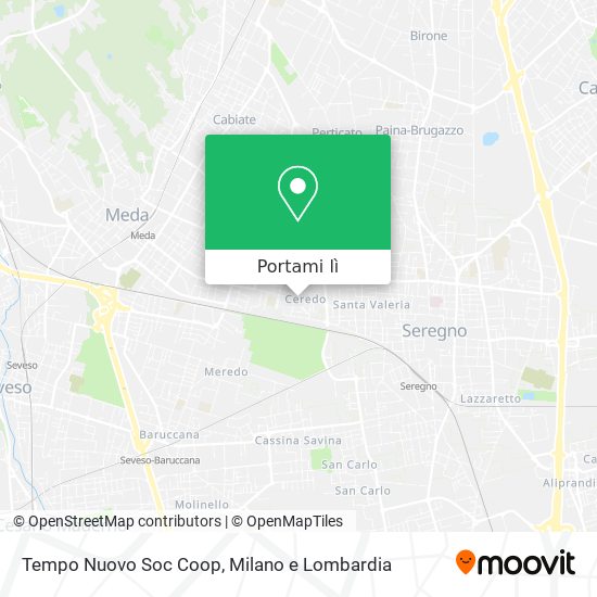 Mappa Tempo Nuovo Soc Coop