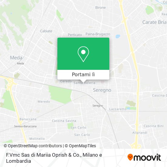 Mappa F.Vmc Sas di Mariia Oprish & Co.