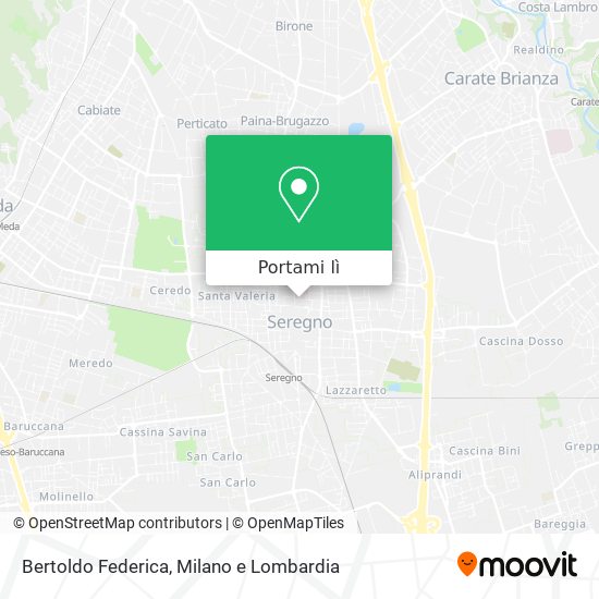 Mappa Bertoldo Federica
