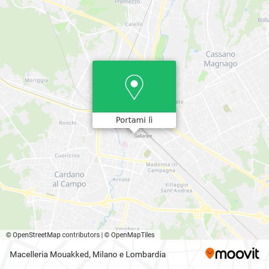 Mappa Macelleria Mouakked