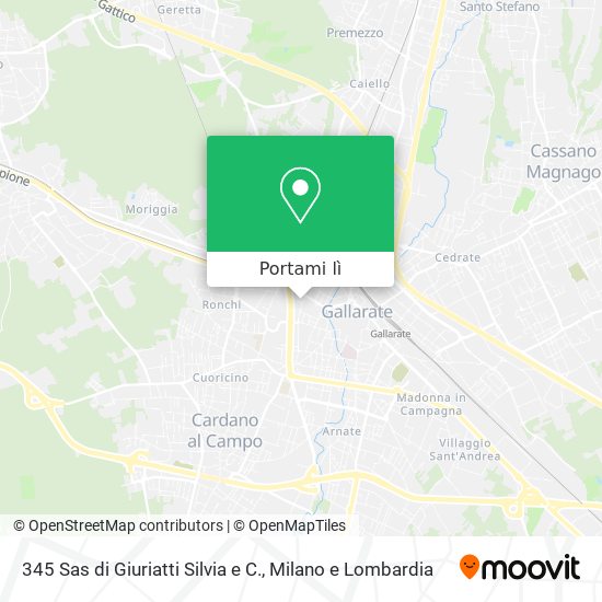 Mappa 345 Sas di Giuriatti Silvia e C.