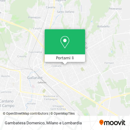 Mappa Gambatesa Domenico
