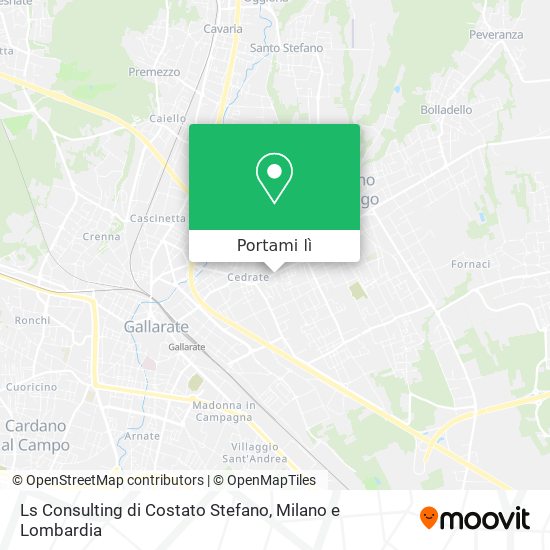 Mappa Ls Consulting di Costato Stefano