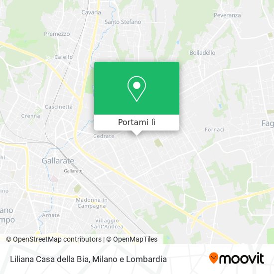 Mappa Liliana Casa della Bia