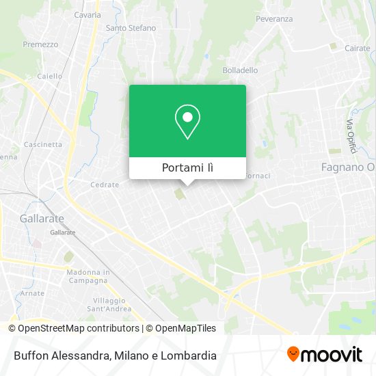 Mappa Buffon Alessandra