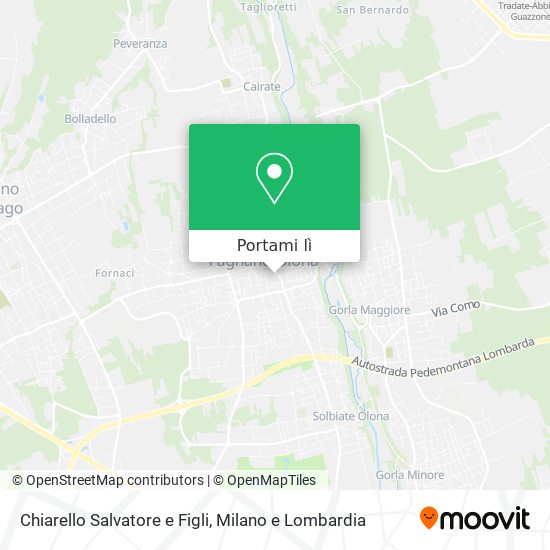 Mappa Chiarello Salvatore e Figli