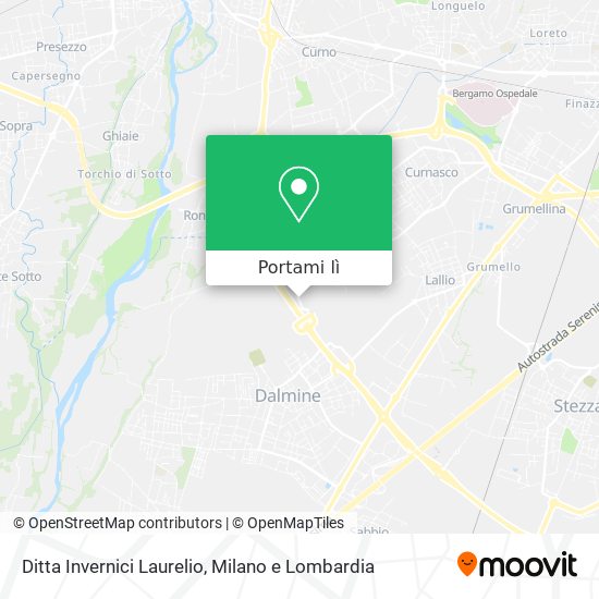 Mappa Ditta Invernici Laurelio
