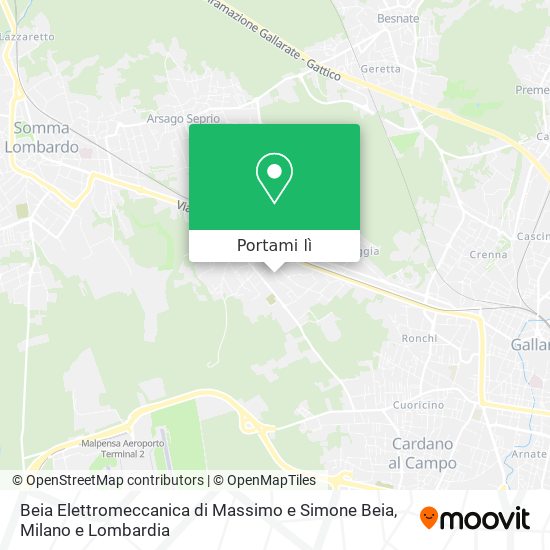 Mappa Beia Elettromeccanica di Massimo e Simone Beia