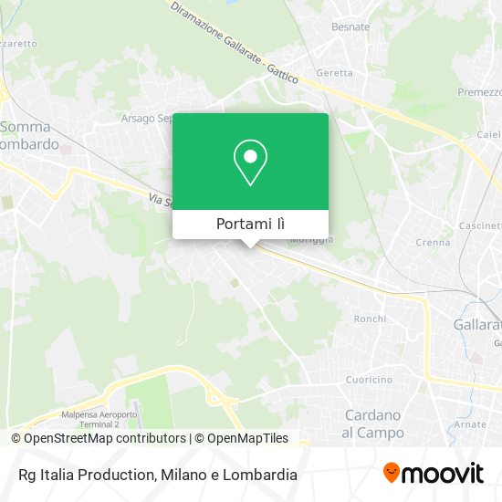Mappa Rg Italia Production
