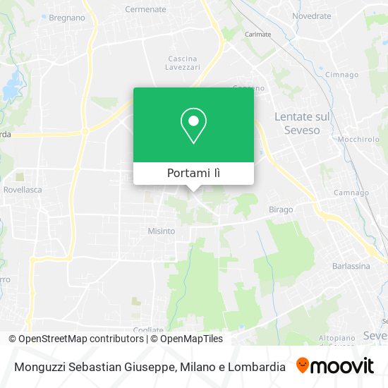Mappa Monguzzi Sebastian Giuseppe