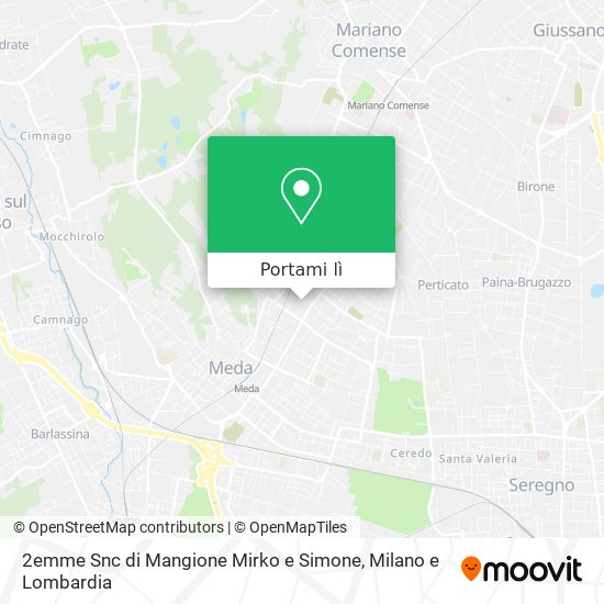 Mappa 2emme Snc di Mangione Mirko e Simone