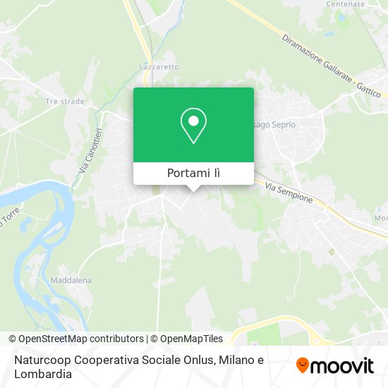 Mappa Naturcoop Cooperativa Sociale Onlus