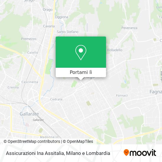Mappa Assicurazioni Ina Assitalia