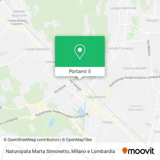 Mappa Naturopata Marta Simonetto