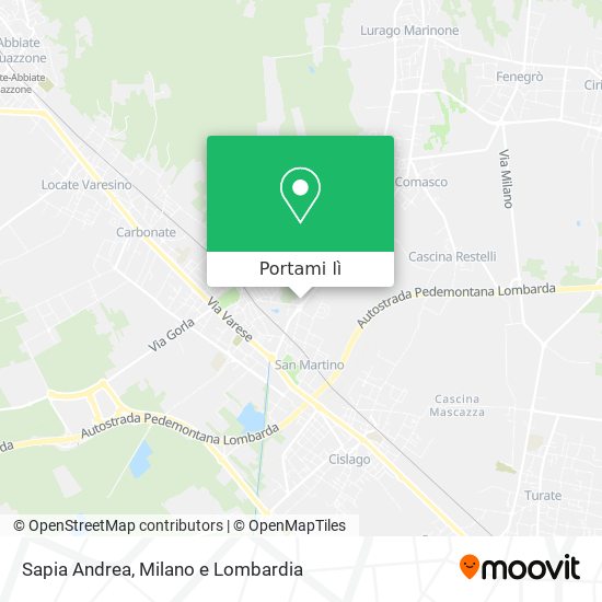 Mappa Sapia Andrea