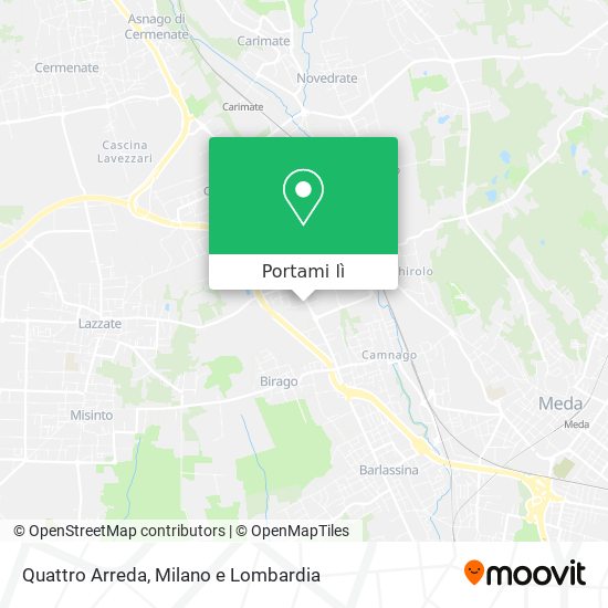 Mappa Quattro Arreda