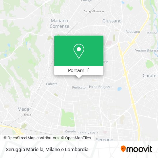 Mappa Seruggia Mariella