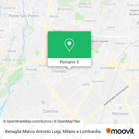 Mappa Benaglia Marco Antonio Luigi