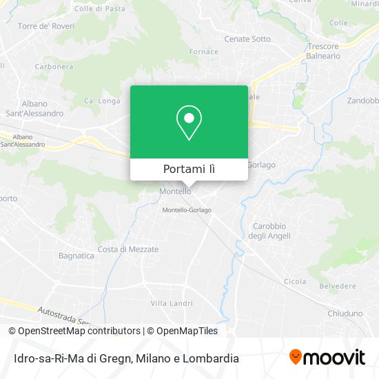 Mappa Idro-sa-Ri-Ma di Gregn