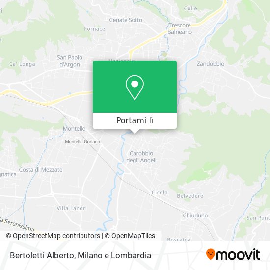 Mappa Bertoletti Alberto
