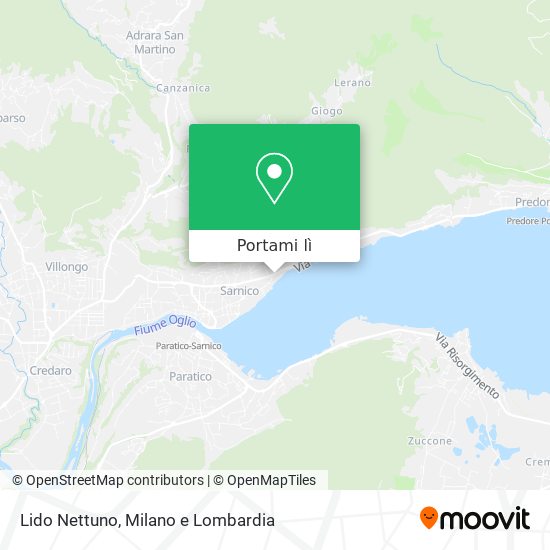 Mappa Lido Nettuno