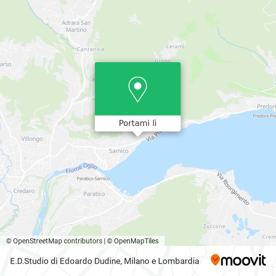 Mappa E.D.Studio di Edoardo Dudine