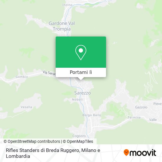 Mappa Rifles Standers di Breda Ruggero