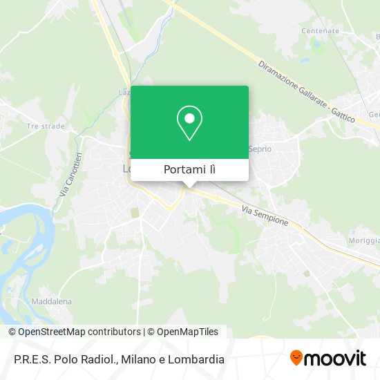 Mappa P.R.E.S. Polo Radiol.