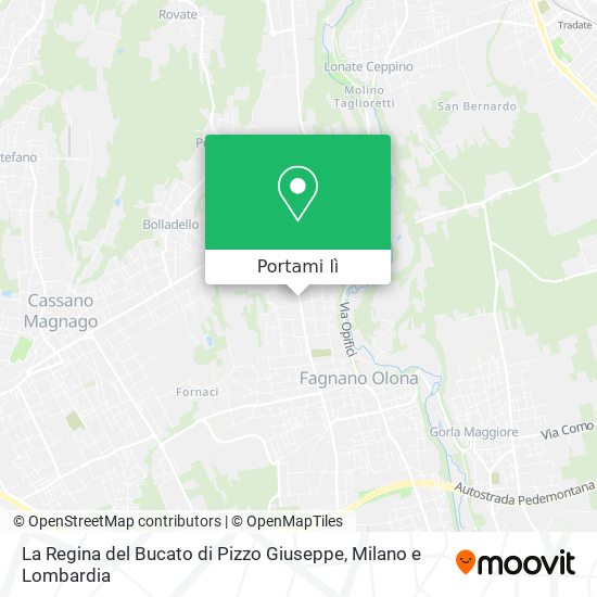 Mappa La Regina del Bucato di Pizzo Giuseppe