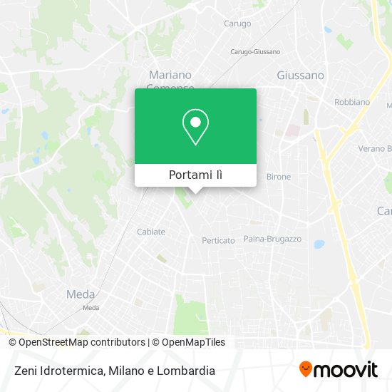 Mappa Zeni Idrotermica
