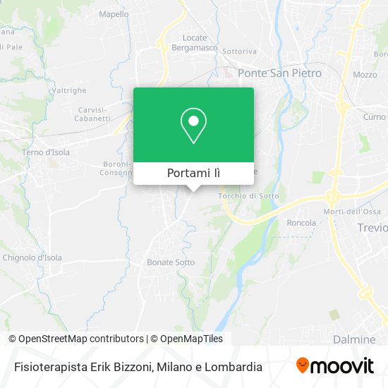 Mappa Fisioterapista Erik Bizzoni