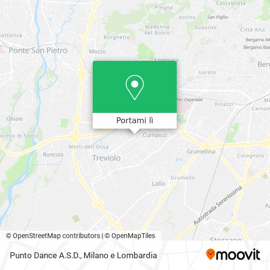 Mappa Punto Dance A.S.D.