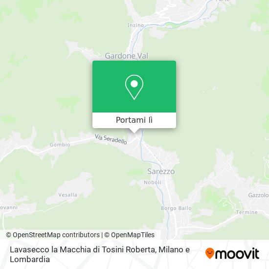 Mappa Lavasecco la Macchia di Tosini Roberta