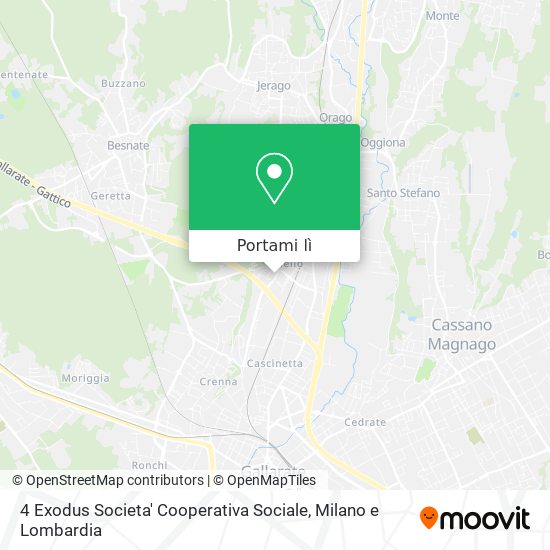 Mappa 4 Exodus Societa' Cooperativa Sociale