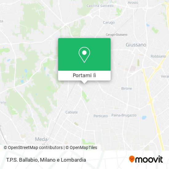 Mappa T.P.S. Ballabio