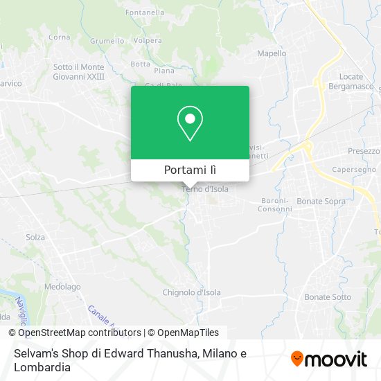 Mappa Selvam's Shop di Edward Thanusha