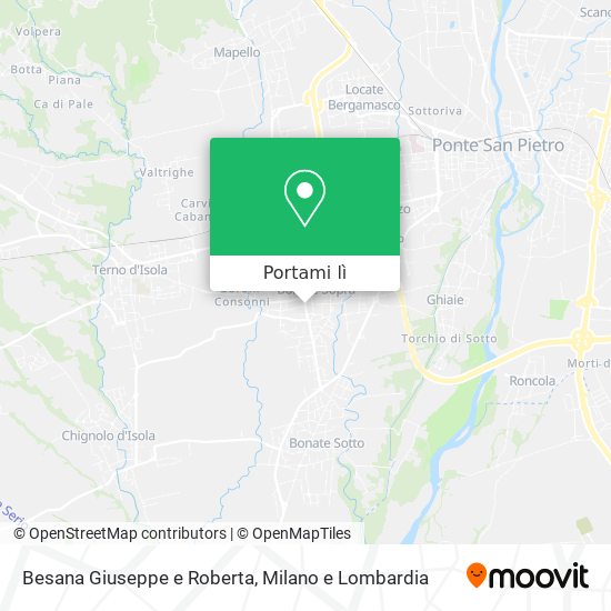 Mappa Besana Giuseppe e Roberta